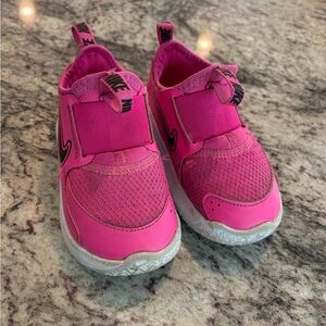 Nike Kids Pink Slip-On Sneakers
